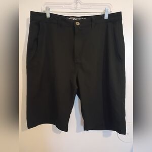 BKE Hybrid Men's Black Shorts Sz 36W 23L